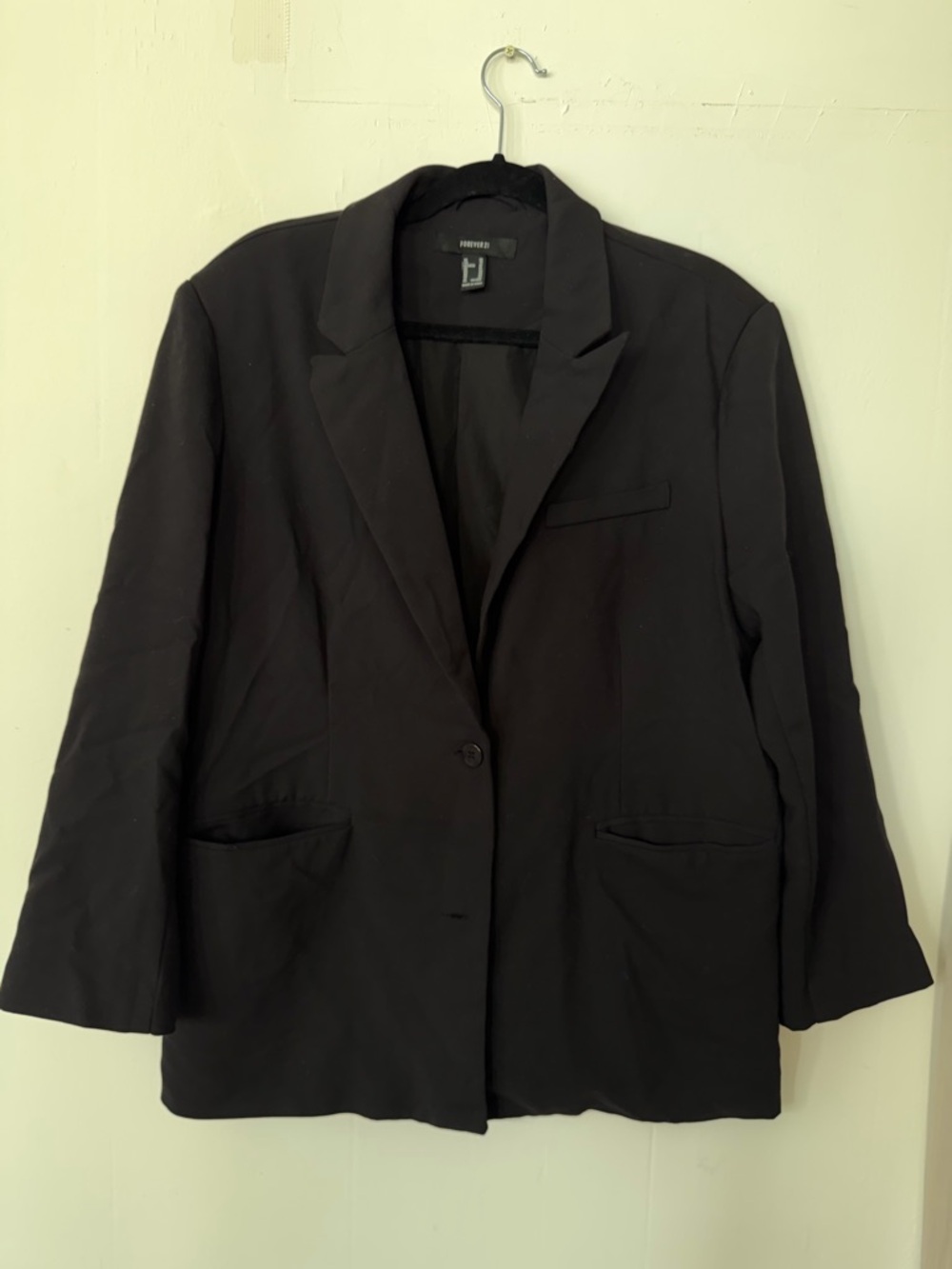 Forever 21 oversized Black  Blazer Jacket